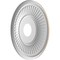 Ekena Millwork Berkshire PVC Medallion (Canopies up to 7"), 16"OD x 3 1/2"ID x 1"P, UltraCover Satin Smokey Beige CMP16BEGBE - alternate 5